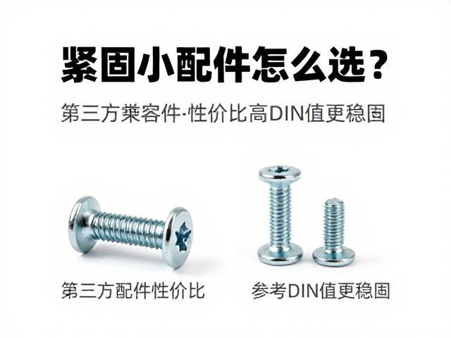 紧固小配件怎么选?第三方兼容件性价比高,参考DIN值更稳妥