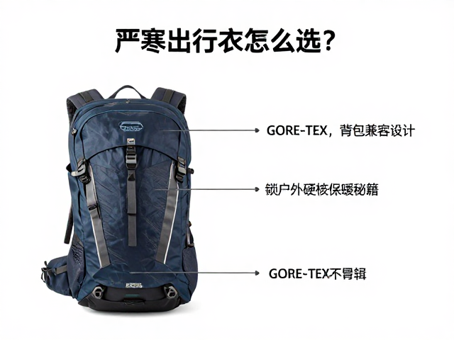 严寒出行衣怎么选？GORE-TEX，背包兼容设计，解锁户外硬核保暖秘籍
