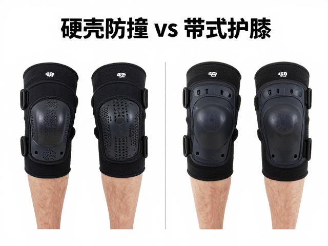 膝盖缓冲垫怎么选？硬壳防撞与绑带式护膝深度对比推荐