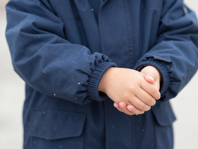 孩童风雪衣怎么洗?避免机洗甩干,防刮擦袖口呵护指南