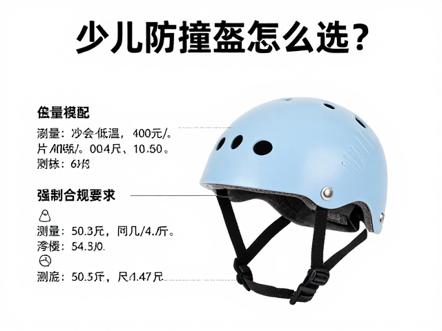 少儿防撞盔怎么选?头围匹配,冬季低温适用指南