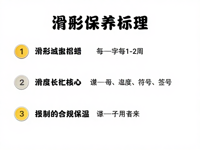 新手推荐通用型滑行增效蜡，每1-2周常规保养指南