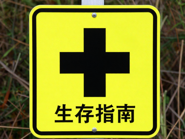 野外急救高能见度标识,深埋找寻配件的生存指南