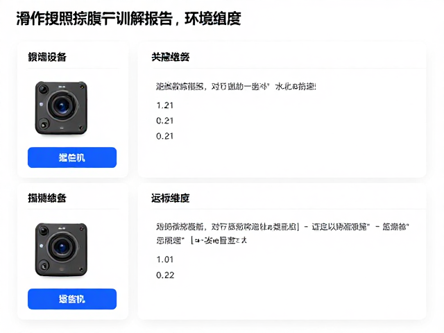 滑行录像机搭配动作捕捉生成训练报告，精准提升运动表现