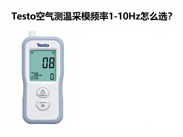 Testo空气测温仪采样频率1-10Hz怎么选？高精度测温攻略