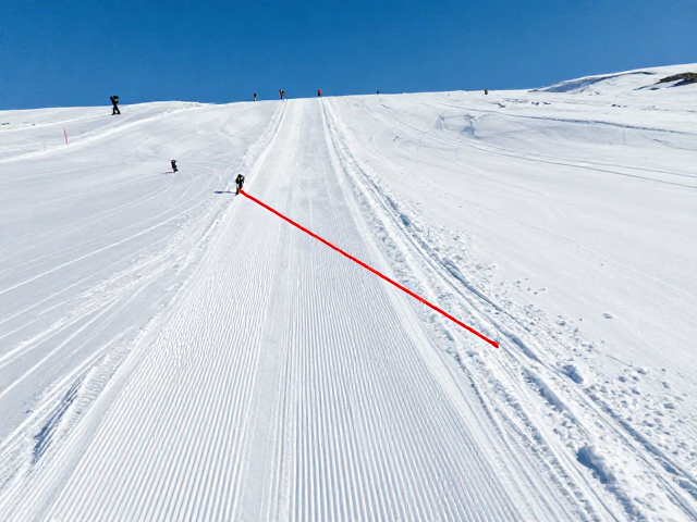 AR雪道叠加实测,路线测绘仪GPS精度±2米,滑雪更精准