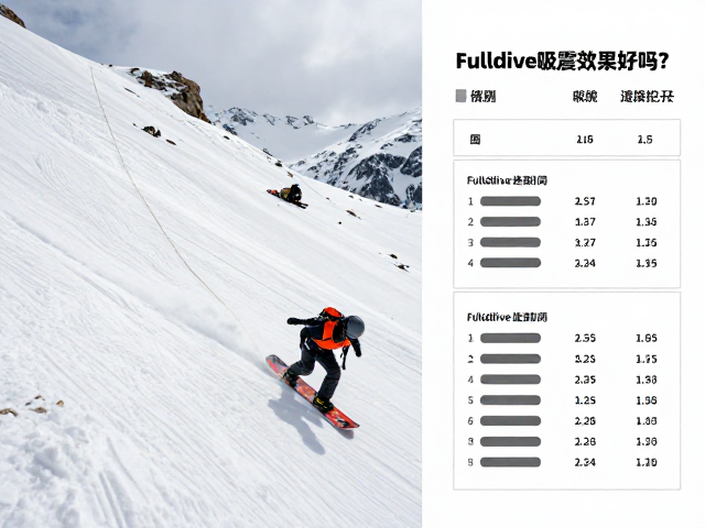 Fulldive陡坡速降板,吸震效果好吗?实测数据揭秘