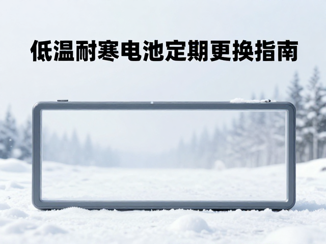 风雪可视提示器怎么选？低温耐寒电池定期更换指南