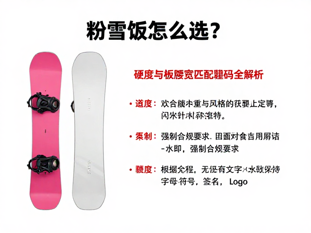 粉雪板怎么选?硬度与板腰宽匹配靴码全解析