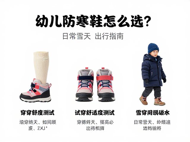 幼儿防寒鞋怎么选?试穿舒适度测试,日常雪天出行指南