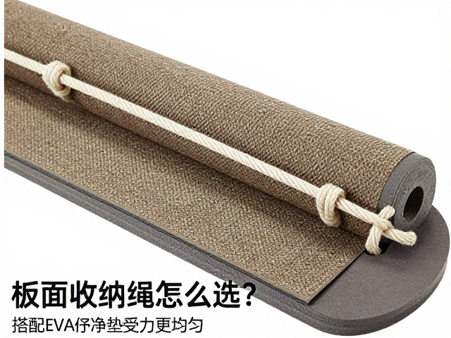 板面收纳绳怎么选?搭配EVA缓冲垫受力更均匀