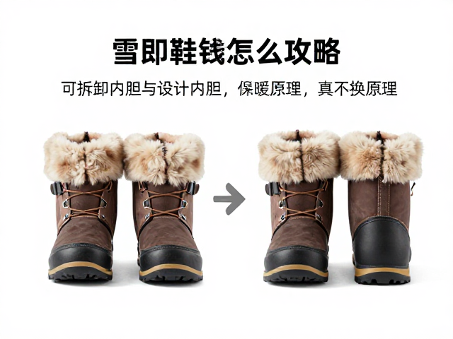 包裹雪地鞋怎么选？可拆卸内胆与定期换配件攻略
