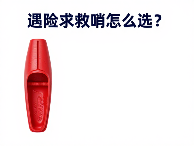 遇险求救哨怎么选?防滑纹理与高可视颜色关键指南