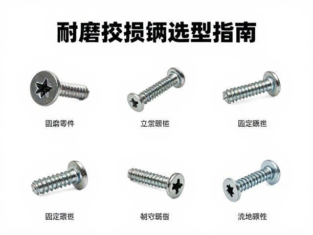 耐磨橡胶损耗替换零件与固定螺丝选型指南
