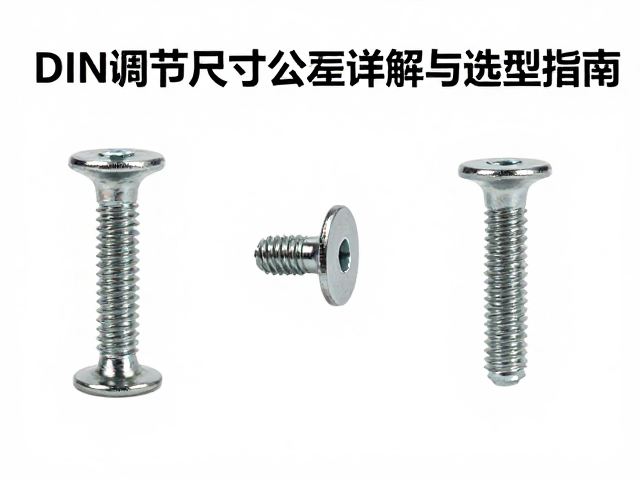 DIN调节螺丝卡扣替换件尺寸公差详解与选型指南