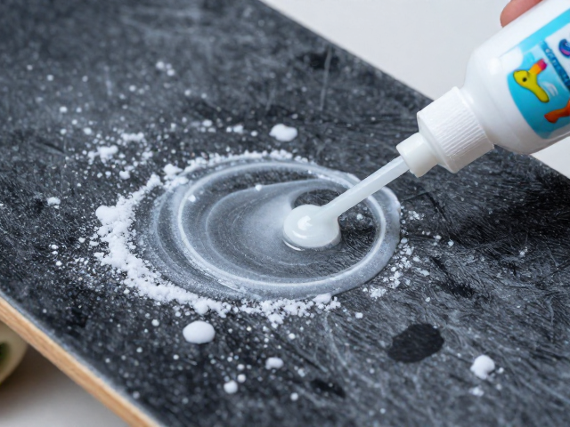 儿童板面去蜡残留,残雪溶解药剂怎么用?3步彻底清洁不伤板