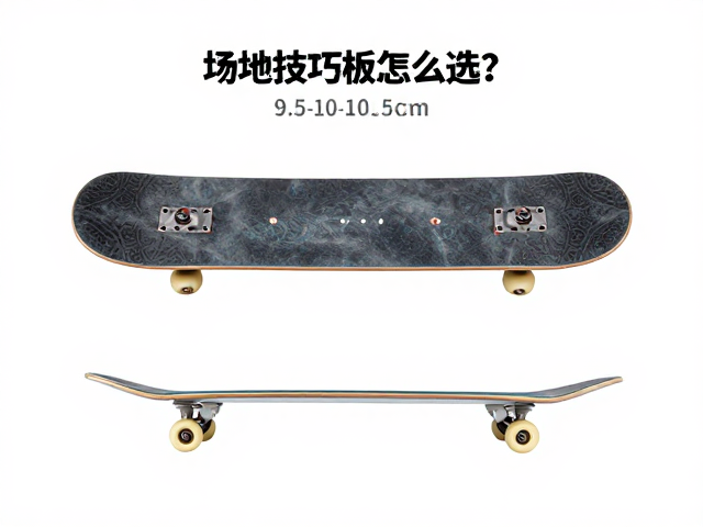 场地技巧板怎么选?9.5-10.5cm板头宽度,定期打蜡养护指南