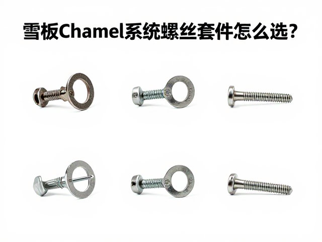 雪板Channel系统螺丝套件怎么选?衔接扣安装与避坑指南