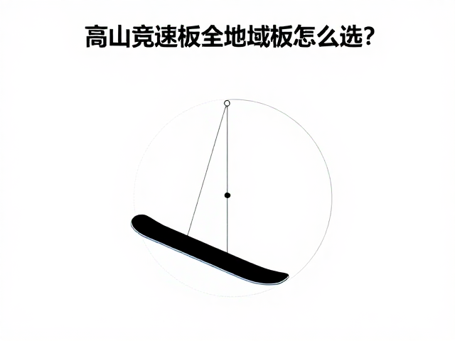高山竞速板全地域板怎么选?侧切半径对速度的影响解析