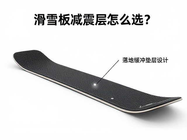 滑雪板减震层怎么选?落地缓冲垫层设计,减少碰撞伤害
