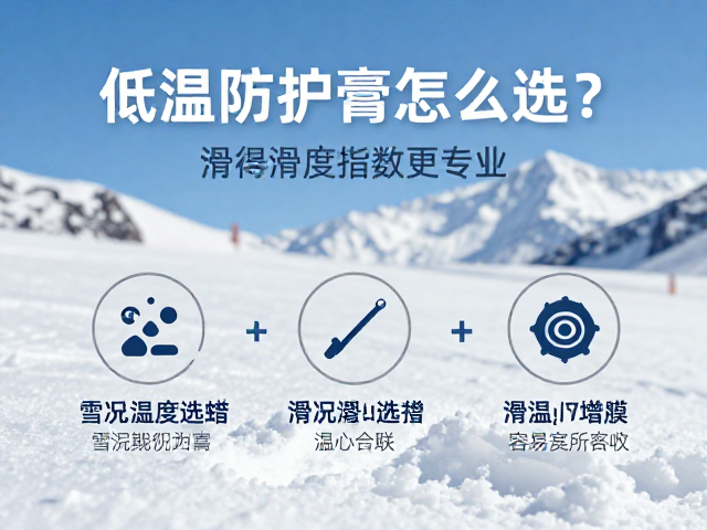低温防护膏怎么选?根据雪况温度选蜡,参考滑度指数更专业