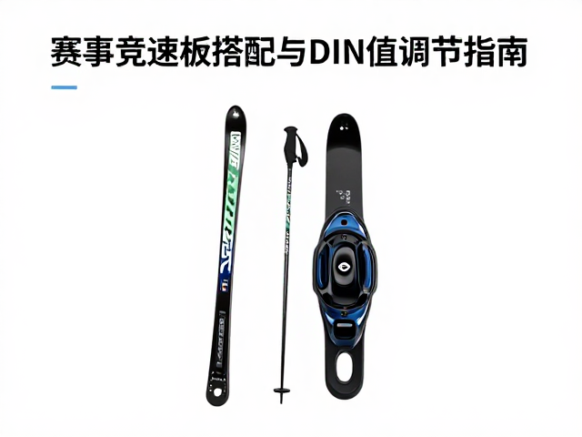 碳纤维滑雪杖怎么选?赛事竞速板搭配与DIN值调节指南