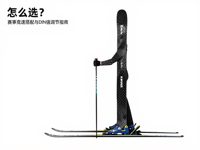 碳纤维滑雪杖怎么选?赛事竞速板搭配与DIN值调节指南