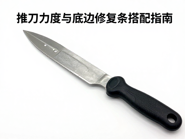 边缘塑形工具怎么选?推刀力度与底边修复条搭配指南