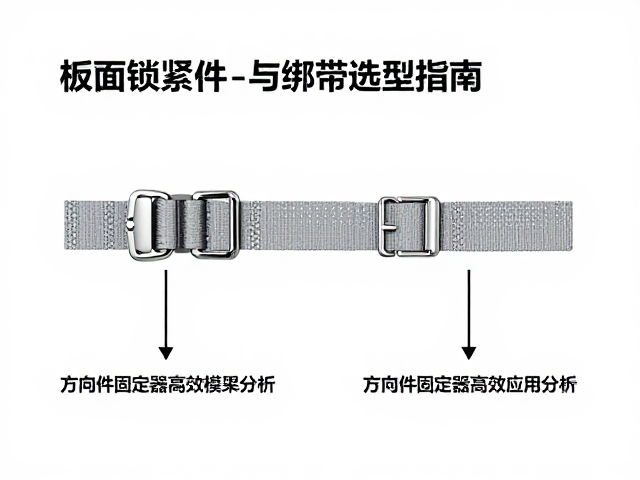 板面锁紧件与金属扣件绑带选型指南,方向性固定器高效应用解析