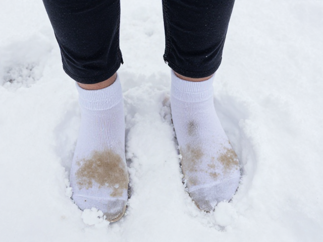 雪地鞋外壳污渍难除?注意袜子厚度影响
