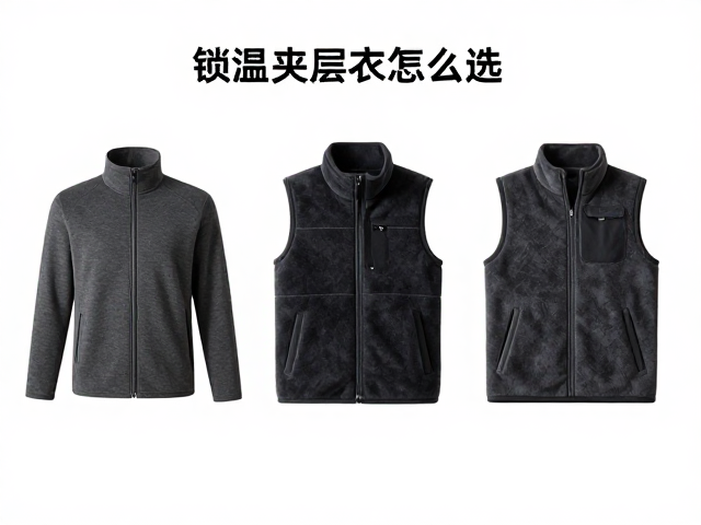 锁温夹层衣怎么选?与外层尺码兼容技巧,搭配抓绒马甲更保暖