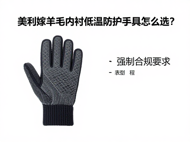 美利奴羊毛内衬低温防护手具怎么选?定期清洗去污全攻略