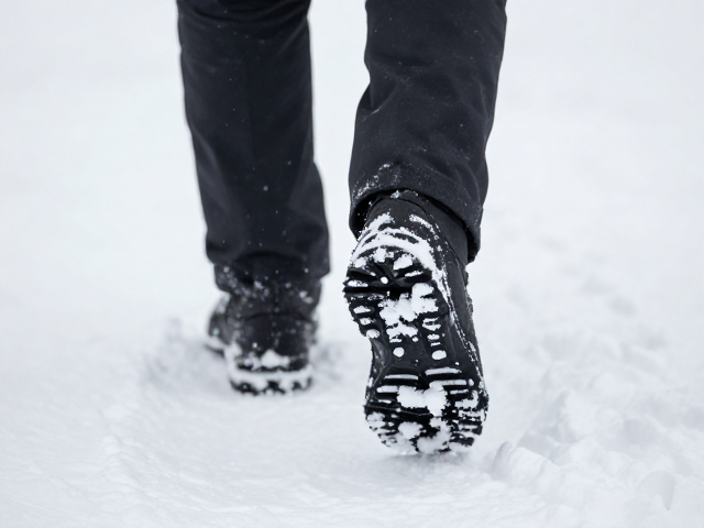 平地增阻套加雪地钉,提升行走稳定性,防滑更安心