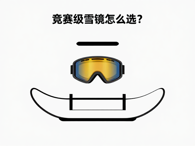 竞赛级雪镜怎么选?计时滑行板搭配指南,板腰宽是关键