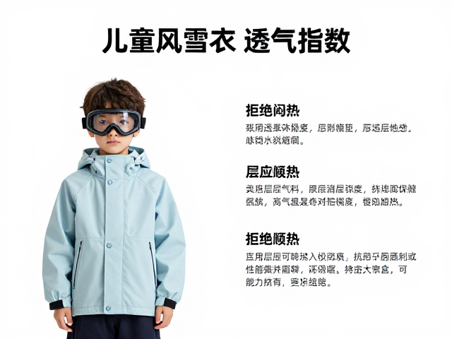 孩童风雪衣护目镜怎么选?透气指数解读,拒绝闷热