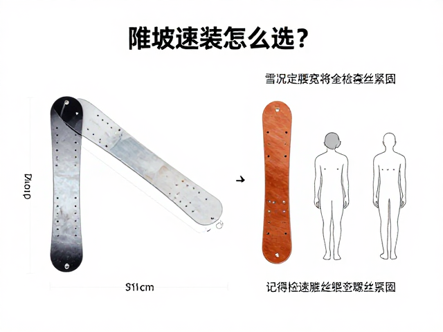 陡坡速降板怎么选？看雪况定腰宽，记得检查螺丝紧固