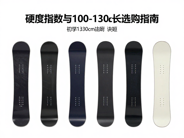 初学单板滑雪选短版?硬度指数与100-130cm板长选购指南
