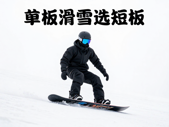 初学单板滑雪选短版?硬度指数与100-130cm板长选购指南