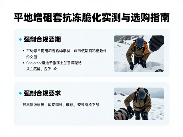 户外探险者必看,平地增阻套抗冻脆化实测与选购指南