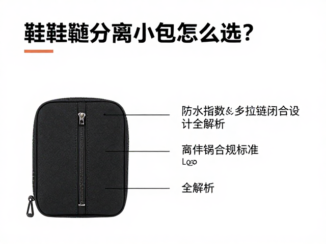 鞋履分隔小包怎么选？防水指数与拉链闭合设计全解析