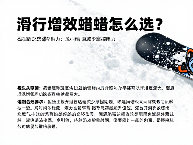 滑行增效蜡怎么选?根据雪况温度选蜡,大幅减少摩擦阻力