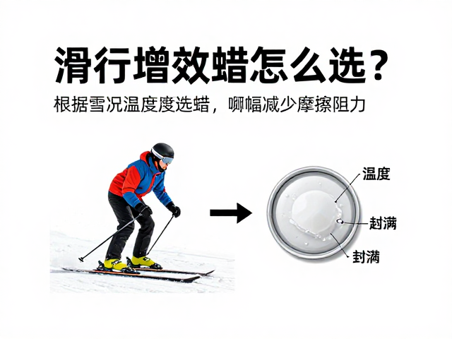 滑行增效蜡怎么选?根据雪况温度选蜡,大幅减少摩擦阻力