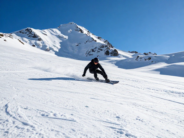 冰面硬雪刻滑板指南,山峰俯冲板如何驾驭极限滑行
