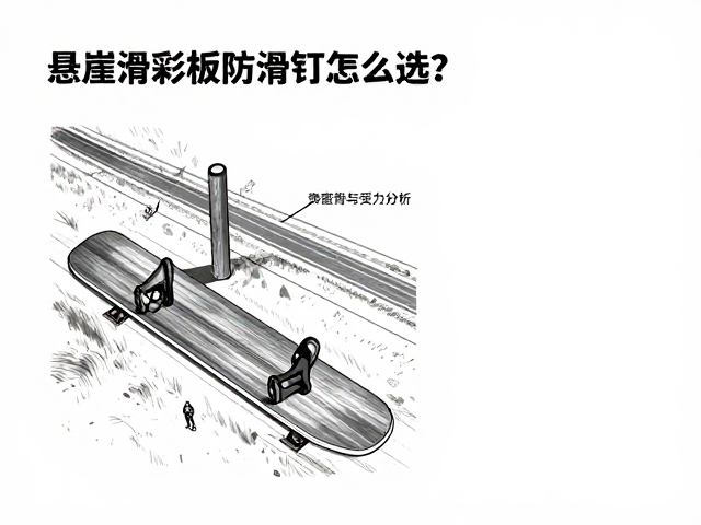 悬崖滑行板防滑钉怎么选?应对多变地形的安全攻略