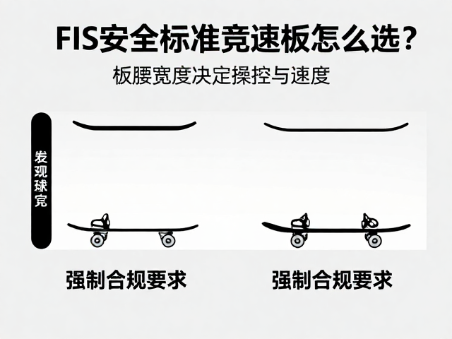 FIS安全标准竞速板怎么选?板腰宽度决定操控与速度
