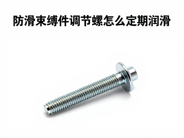 防滑束缚件调节螺丝怎么定期润滑?专家教你延长寿命