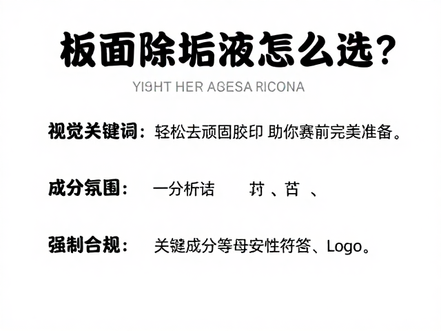 板面除垢液怎么选?轻松去顽固胶印,助你赛前完美准备