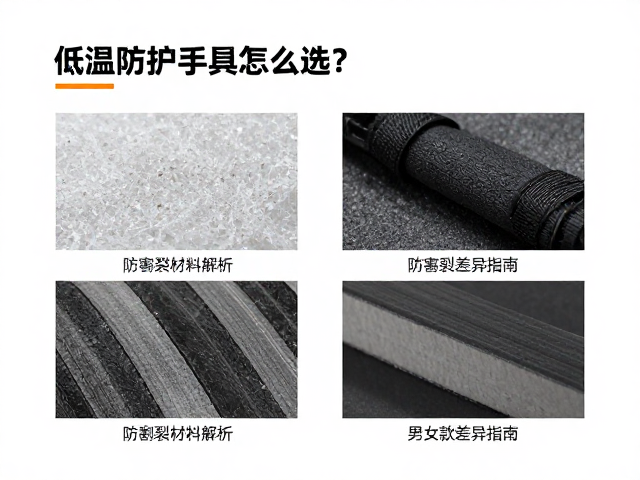 低温防护手具怎么选?防割裂材料解析与男女款差异指南