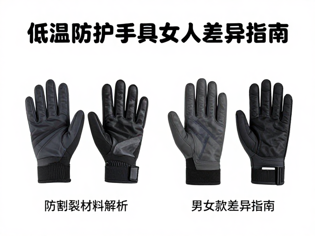 低温防护手具怎么选?防割裂材料解析与男女款差异指南