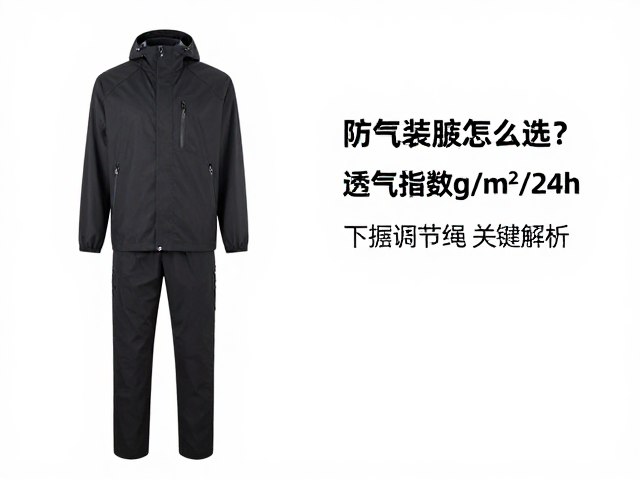 全身防风装束怎么选?透气指数g/m²/24h与下摆调节绳关键解析